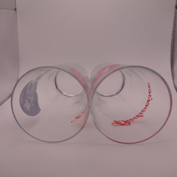 Set of AFC and NFC Budweiser Beer Glasses - Picture 9 of 9